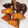 mi_co22's cooksnap of when they made 母秘伝♪かぼちゃの煮物～しいたけ入り～.