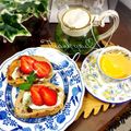 ☆なあなクック☆'s cooksnap of when they made いちご抹茶ティラミストースト★おやつパン.