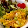 ばたみそーぱん☆'s cooksnap of when they made ハロウィンおかずに デリ風かぼちゃサラダ.