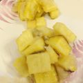 りかえん's cooksnap of when they made 鬼に金棒!?鬼まんじゅう　給食おやつ♪.