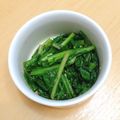 ★ぴよぴよ501★'s cooksnap of when they made ☆春野菜☆のらぼう菜で簡単胡麻和え♪.