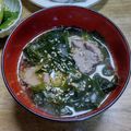 和☆2049's cooksnap of when they made 簡単本格！韓国式朴さんのわかめ牛肉スープ.