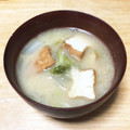 おじ☆さん's cooksnap of when they made ★厚揚げと白菜のお味噌汁★.