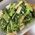 あやママ99's cooksnap of when they made スピード副菜♡小松菜とちくわの胡麻和え.