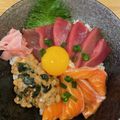 ☆☆メイ☆☆'s cooksnap of when they made 納豆と魚介のスタミナ丼.
