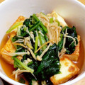 ビビ♡'s cooksnap of when they made 厚揚げのえのきとほうれん草のあんかけ♪.