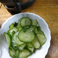 凪なぎ's cooksnap of when they made さっぱり！きゅうりとシソのごま酢.