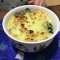 クックAROOL4☆'s cooksnap of when they made 海老とたっぷりきのこの豆乳グラタン.