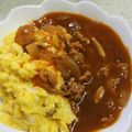 MUJIRUSI☆'s cooksnap of when they made 超簡単・オムハヤシライス.