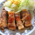 じゃがりこ♡'s cooksnap of when they made 高野豆腐のヘルシー肉巻き.