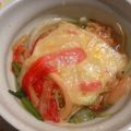 レアレアチーズ's cooksnap of when they made -カニカマ青梗菜ღ餡かけグラタン-.