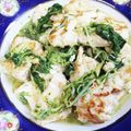 あたりめっこ's cooksnap of when they made 水菜と鶏胸肉の塩麹炒め.
