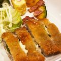 DonAoyama's cooksnap of when they made 豚肉とチーズで【ミルフィーユカツ】.
