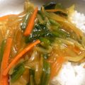 レアレアチーズ's cooksnap of when they made 和風カレーあんかけ丼☆.