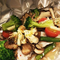 ノエル・ギャラガー's cooksnap of when they made 簡単おかず＊鱈と野菜のホイル焼き.