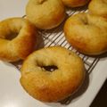 もふもふわんこ's cooksnap of when they made 低温発酵の豆腐ベーグル.