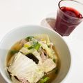 まいもぐ2020's cooksnap of when they made 昆布と白菜のミルフィーユ鍋.