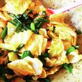 ずぼらのみい's cooksnap of when they made きゃべつとにらのみそ＆食べるラー油和え.