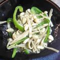 のえもゆ's cooksnap of when they made お弁当に★　レンジで榎×ピーマン塩ナムル.