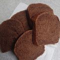 taraking's cooksnap of when they made 我が家のバナナココア食パン⁂HB使用.