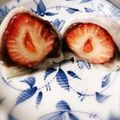 ハラールレシピ's cooksnap of when they made 余ったお餅で簡単柔らか～ぃ♥いちご大福.