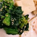 NEKOほっぺ's cooksnap of when they made 菜の花の胡麻酢味噌和え.