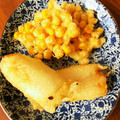 かのこはLOVE's cooksnap of when they made 夏のお楽しみ！生とうもろこしのかき揚.