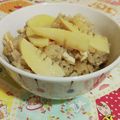 rie-tin's cooksnap of when they made ✿たけのこ ご飯✿.