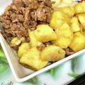 ちーぱっくん's cooksnap of when they made 牛肉とじゃがいもの炒め煮.