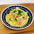 Asato★'s cooksnap of when they made 超簡単　ペペロンチーノ風、和風パスタ.