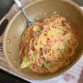 ☆ひぐま☆'s cooksnap of when they made 豆乳とチーズの簡単トマトクリーム風パスタ.