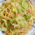 suzu_nyan's cooksnap of when they made 桜エビのガリバタ和風パスタ.