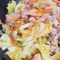 スピ☆リカ's cooksnap of when they made 豚バラ蒸しキャベツの中華風香味ダレ.