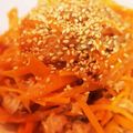 カラオケイコ's cooksnap of when they made 材料4つ＊人参しりしり〜.