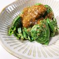 mamaRD's cooksnap of when they made ★こごみをゴマドレで★.