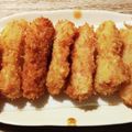 食べるの大好き～'s cooksnap of when they made 魚肉ソーセージのフライ♪.
