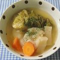 moruchama's cooksnap of when they made 塩豚の茹で汁でポトフ.