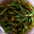 shelly616's cooksnap of when they made ささぎの梅肉いため.