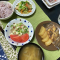 ぐりtoぐら's cooksnap of when they made おくらと長いもの梅なめたけ和え.