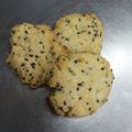 しゃち鳥's cooksnap of when they made ビニール袋で簡単♡黒ゴマクッキー.
