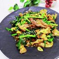 Dellaたん's cooksnap of when they made 牛肉とニラのスタミナ炒め.