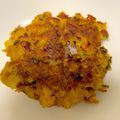 よしぽんず's cooksnap of when they made カボチャとエビのお焼き♪.