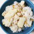 70minto's cooksnap of when they made 簡単、シンプル筍ごはん(３合).