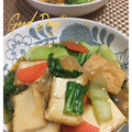 オウジリリノエ's cooksnap of when they made チンゲン菜と厚揚げの中華炒め.
