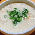 食いしん坊あー's cooksnap of when they made 癒し味～❤納豆に落とし卵の豆乳お味噌汁.
