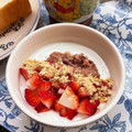 ☆あいちゃん's cooksnap of when they made いちごとあんこのヨーグルト♥.