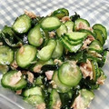 MOKA19's cooksnap of when they made 簡単✿常備菜✿きゅうりとツナの和え物.