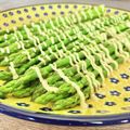 ばぢこ's cooksnap of when they made レンジで簡単！アスパラの柚子胡椒マヨ.