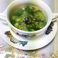 めみたん☆'s cooksnap of when they made ❁創味シャンタンでピリ辛スープ❁.
