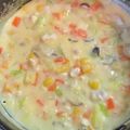 クック89LA6X☆'s cooksnap of when they made 1才～大人にも✌コーンクリーム缶シチュー.